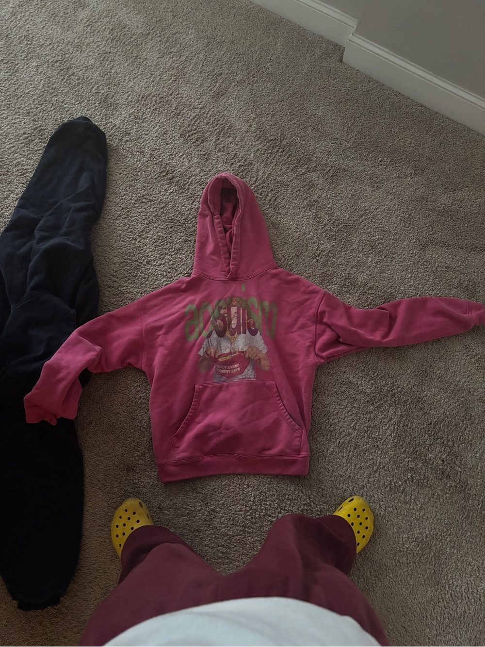 Pink Lightweight Hoodie Shirt Jacket - Casual Pullover
